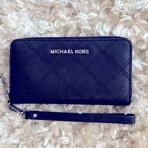 Black Michael Kors wristlet/wallet